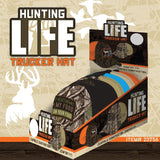 Trucker Hat Hunting Life Ball Cap - 6 Pieces Per Retail Ready Display 23756