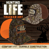 Trucker Hat Hunting Life Ball Cap - 6 Pieces Per Retail Ready Display 23766