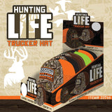 Trucker Hat Hunting Life Ball Cap - 6 Pieces Per Retail Ready Display 23766