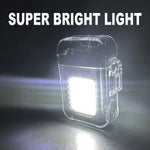 Electric Arch Lighter with COB Light - 6 Pieces Per Retail Ready Display 23847 TAC GEAR