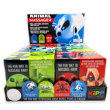 Animal Hand Massager 6 Pieces Per Retail Ready Display 24124 KIPP BROTHERS