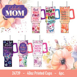 Mother's Day Celebrate Mom Assortment Floor Display - 102 Pieces Per Retail Ready Floor Display 88516