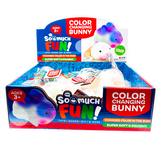 Squish and Squeeze Color Changing Bunny - 12 Pieces Per Retail Ready Display 24766