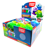 Fidget Pop Dino T-Rex Ball - 12 Pieces Per Retail Ready Display 25006 KIPP BROTHERS