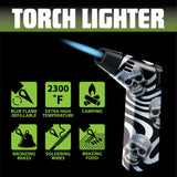 Zinc Torch Lighter - 12 Pieces Per Retail Ready Display 25044