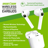 Wireless Earbuds with Case - 6 Pieces Per Retail Ready Display 25046