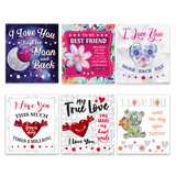 Glass Mini Plaque Keepsake - 6 Pieces Per Retail Ready Display 25056