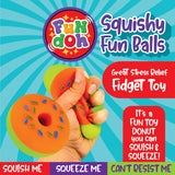 Squish and Squeeze Donut Toy - 12 Pieces Per Retail Ready Display 25083