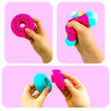 Squish and Squeeze Donut Toy - 12 Pieces Per Retail Ready Display 25083