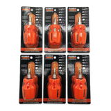 Screwdriver Short Handle with 6 Bits - 6 Pieces Per Retail Ready Display 25087