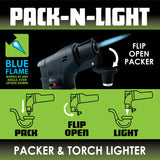 Pack and Light Torch Lighter - 12 Pieces Per Retail Ready Display 25120