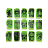 Glow in The Dark Flip Top Lighter - 15 Pieces Per Retail Ready Display 25125