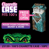 100s Cigarette Storage Case - 10 Pieces Per Retail Ready Display 25139