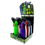 XXL Torch Lighter With Transparent Handle - 6 Pieces Per Retail Ready Display 25277 SMOKEZILLA
