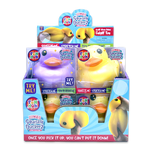 Fun Doh Jumbo Squishy Duckeez - 4 Pieces Per Retail Ready Display 25291