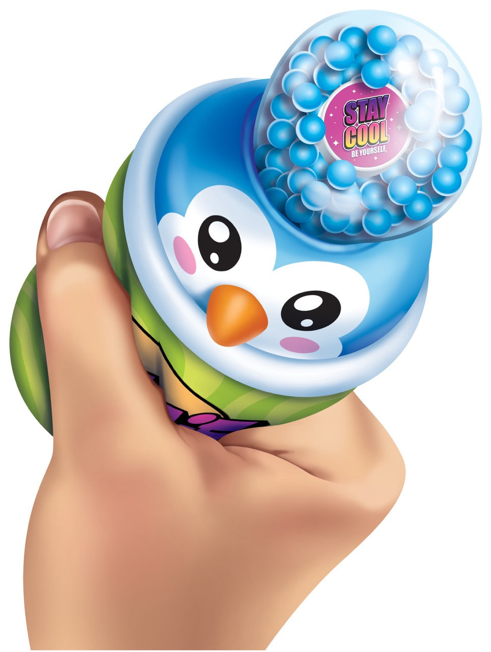 Foodie Popz Squeeze Toy - 6 Pieces Per Retail Ready Display 25320 KIPP BROTHERS