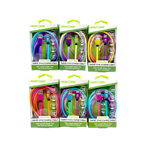 10FT Color Fade USB-A-to-USB-C Charging Cable - 6 Pieces Per Retail Ready Display 25484 GADGET GEAR
