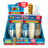 Classic Mini Tumble Tower Wooden Game - 6 Pieces Per Display 25491 KIPP BROTHERS