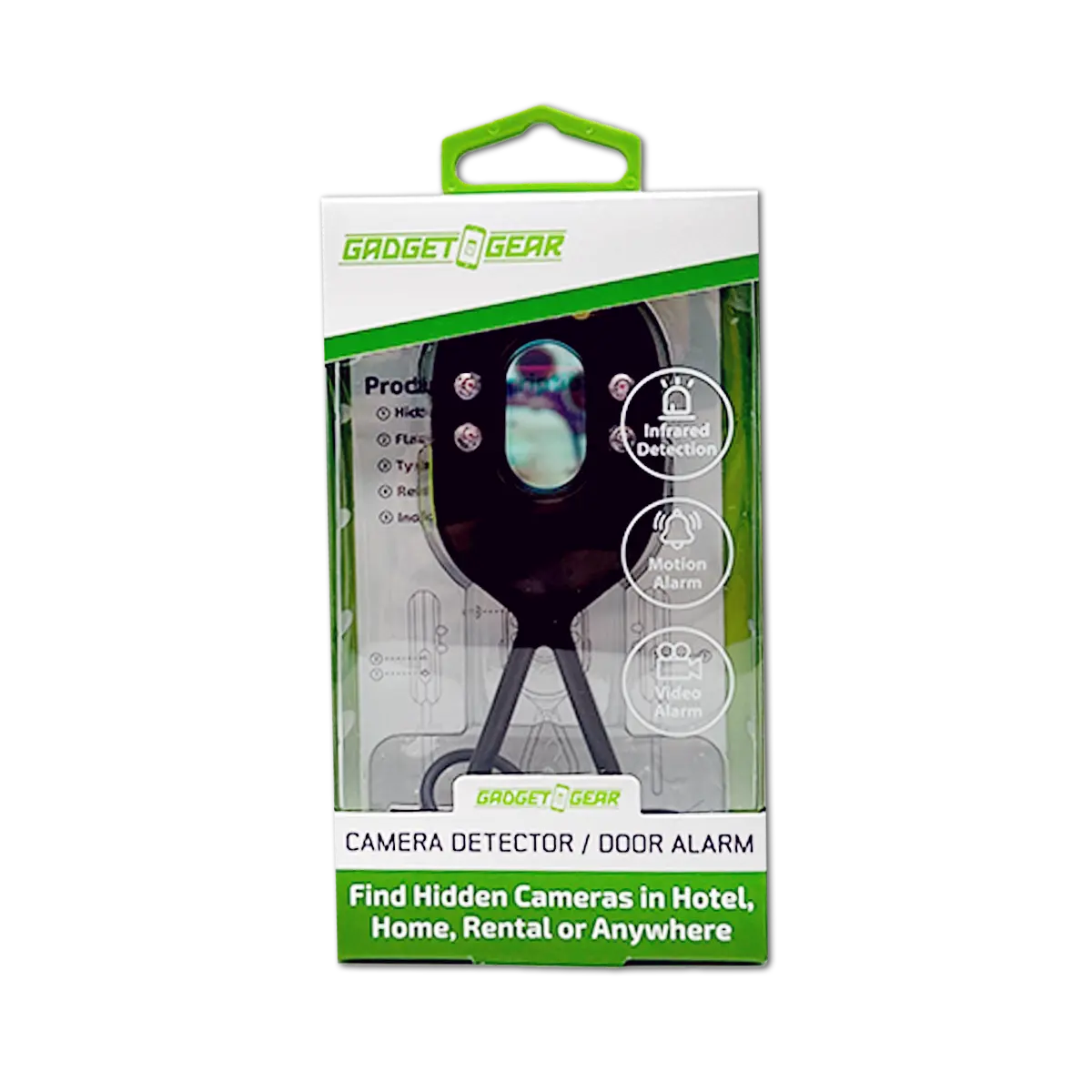 Camera Detector Door Alarm - 6 Pieces Per Retail Ready Display 25753 GADGET GEAR