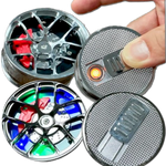 Light-up Coil Lighter Wheel - 6 Pieces Per Retail Ready Display 25771 CAR VIBEZ