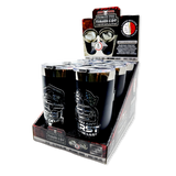 Vasos Térmicos Aislados de Acero Inoxidable de 20 oz con Emblema Metálico Impreso - 6 Piezas por Exhibidor Listo para Venta al por Menor 25835