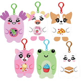 Plushie Bites Keychain - 12 Pieces Per Retail Ready Display 26181