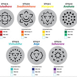 Energy Chakra Air Freshener - 12 Pieces Per Retail Ready Display 26185