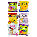 Amigos de peluche tipo bolsa para llevar - 6 piezas por expositor listo para venta al por menor 26256