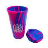 Vasos de silicona SipTrendz de 22 oz - 6 unidades por expositor listo para venta al por menor 26263