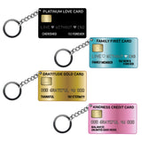 Love Credit Card Keychain - 12 Pieces Per Retail Ready Display 26276