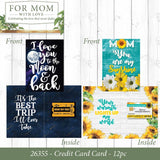 Mothers Day For Mom with Love Assortment Floor Display - 86 Pieces Per Retail Ready Display Kit 88624 NOVELTY INC