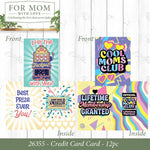 Mothers Day For Mom with Love Assortment Floor Display - 86 Pieces Per Retail Ready Display Kit 88624 NOVELTY INC