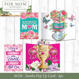 Mothers Day For Mom with Love Assortment Floor Display - 86 Pieces Per Retail Ready Display Kit 88624 NOVELTY INC