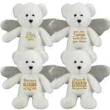 Angel Bear Plush Large - 4 Pieces Per Pack 26451