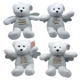 Angel Bear Plush Large - 4 Pieces Per Pack 26451