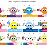 Emotional Support Little Inspiration Pals - 18 Pieces Per Retail Ready Display 26484