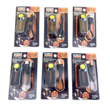 Luz magnética recargable con clip - 6 unidades por expositor listo para venta al por menor 26506