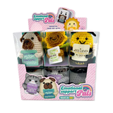 Emotional Support Keepsake Crochet Plush Pals - 12 Pieces Per Retail Ready Display 26551