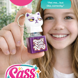 Sass Me Keyboard Fidget Keychain - 12 Pieces Per Retail Ready Display 26560