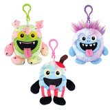 Hugly Monster Plush Keychain - 12 Pieces Per Retail Ready Display 26614