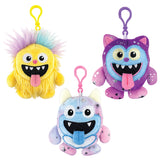 Hugly Monster Plush Keychain - 12 Pieces Per Retail Ready Display 26614