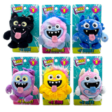 Hugly Monster Plush Keychain - 12 Pieces Per Retail Ready Display 26614