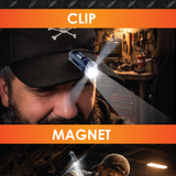 Transparent Clip Light - 12 pieces Per Retail Ready Display 26623