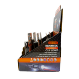 Transparent Clip Light - 12 pieces Per Retail Ready Display 26623