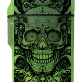 Glow in The Dark Flip Top Lighter - 15 Pieces Per Retail Ready Display 26625