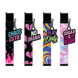 Glam Charm Tube Lighter - 12 Pieces Per Retail Ready Display 26633