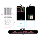 Glam Charm Tube Lighter - 12 Pieces Per Retail Ready Display 26633