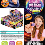 Fun Doh Mini Squishy Cube 2-Pack Set - 24 Sets Per Retail Ready Display 26673