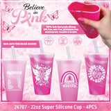 Believe in Pink Breast Cancer Awareness Hydration Impulse Assortment Floor Display - 76 Pieces Per Retail Ready Display Kit 88632
