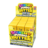 Slow Rise Jumbo Butter Squishy - 9 Pieces Per Retail Ready Display 26731